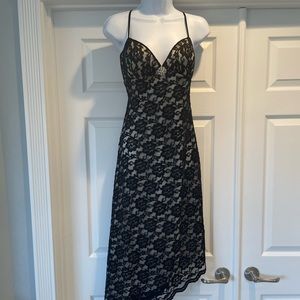 Spaghetti strap cocktail dress from White House Black Market